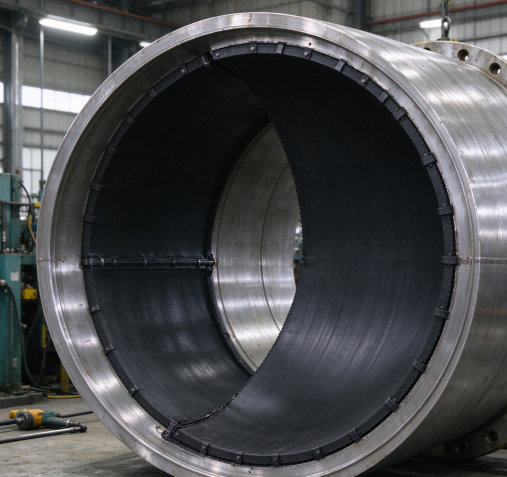 Inner Rubber Sheet Lining for Pipe Protection, Sealing & Wear Resistance